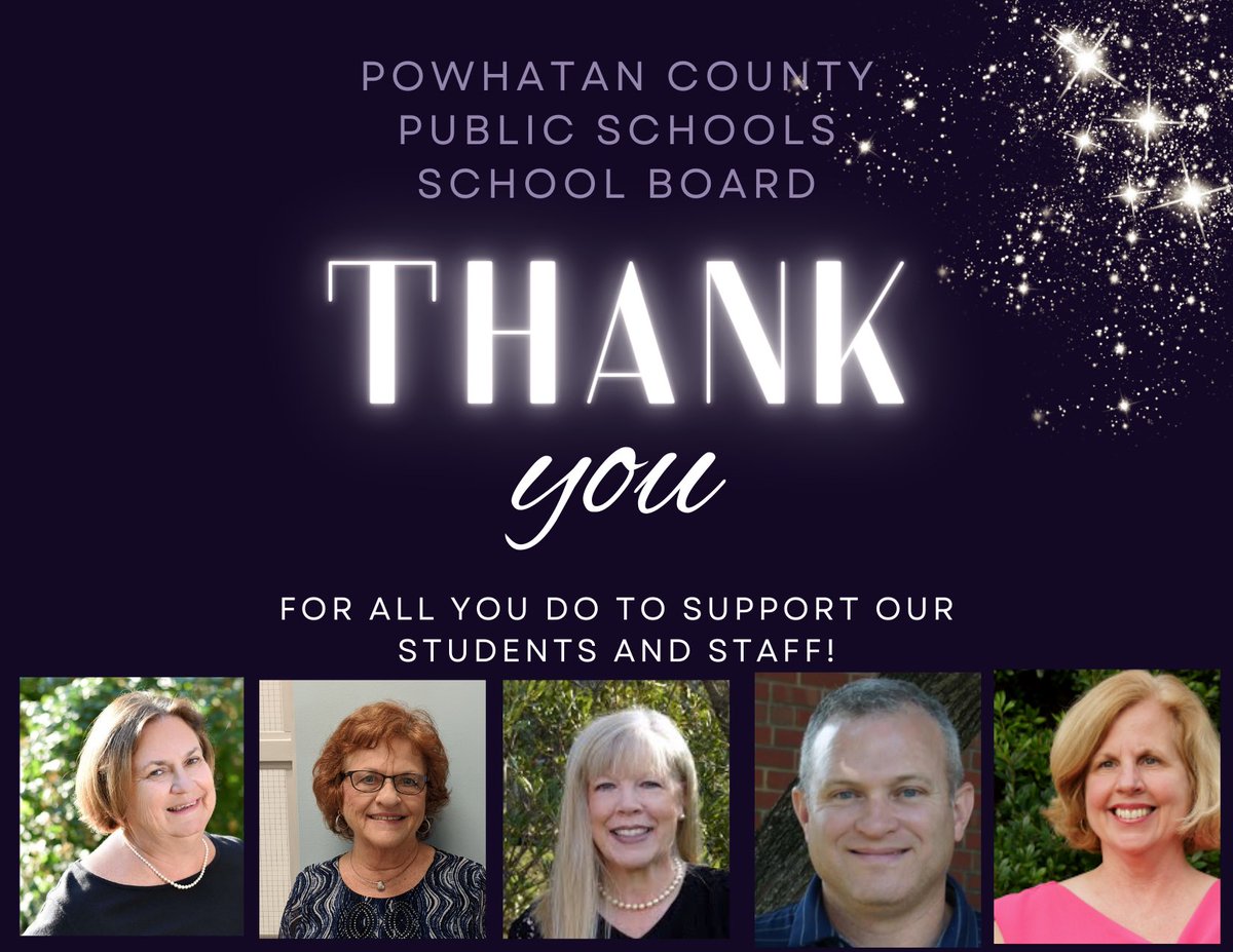 School Board Appreciation Month!