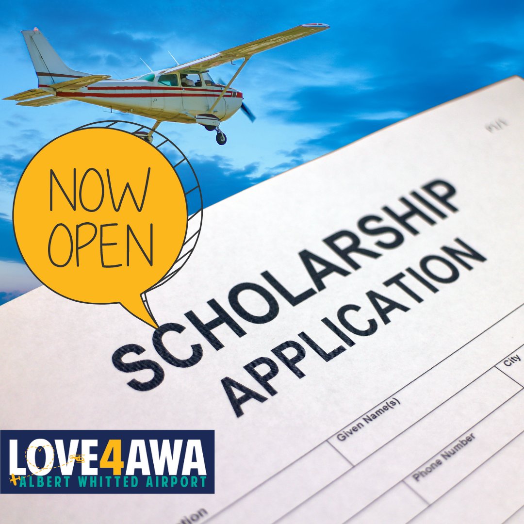 love4awa's tweet image. Our Friends of Albert Whitted Airport flight training scholarships are now available, with applications accepted until March 17, 2023!  

Learn more and apply here: love4awa.com/scholarships/
#scholarship #flightinstruction #wearestpete