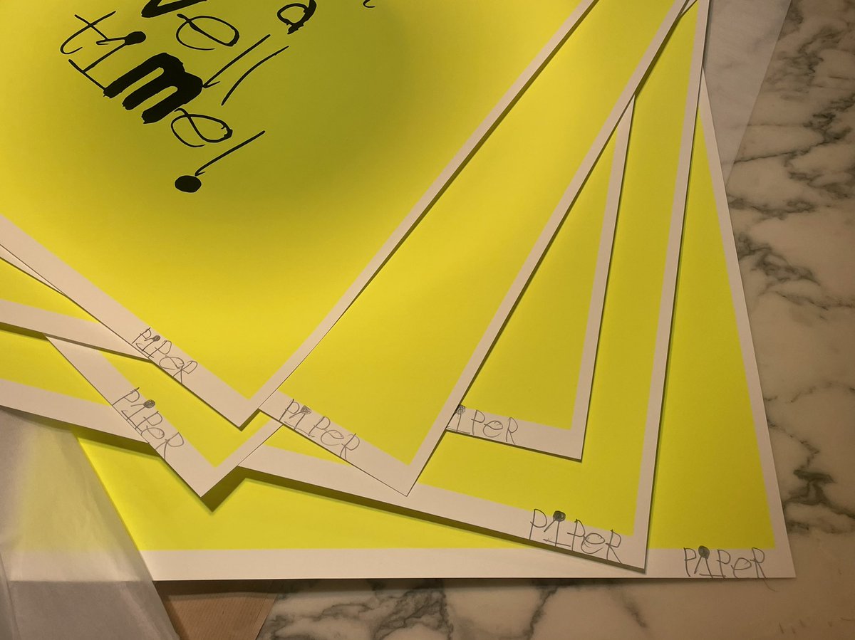 kate_revere's tweet photo. Notes by Piper to her imaginary boyfriend Tony Thompson. Piper signing her first limited edition screen prints. I’m in awe of your talent and magical way of communicating & connecting #notesbypiper #autism #autisticartist #asdart #madeinhackney #deafartist https://t.co/HcHWbdqcgv