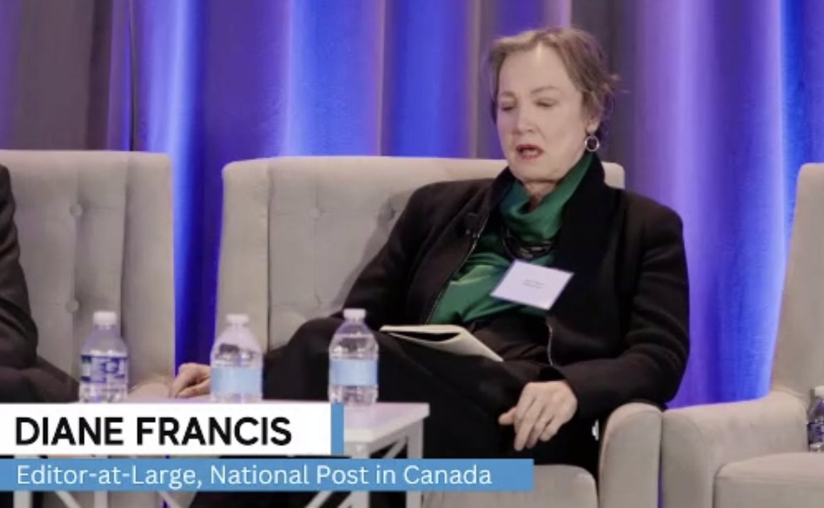 IllicitFlows's tweet photo. The Editor-at-large of the @nationalpost @dianefrancis1 at the #DCForum Conference:
"Business model for tradicional newspapers is imploding. Nobody can afford investigative journalism anymore". https://t.co/WjfHSYouny