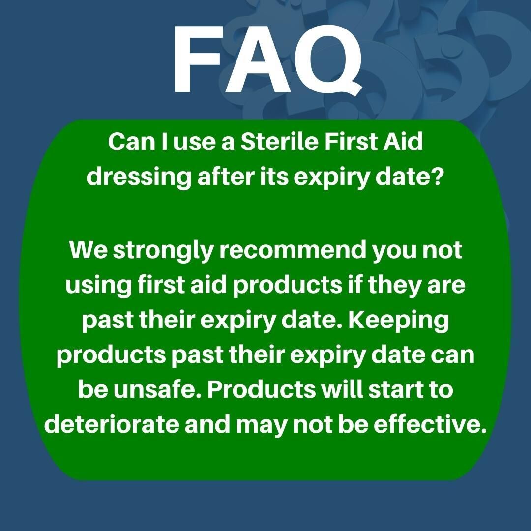 Do you know if you can keep your first aid kit past the expiry date?

#firstaid #medical #faq #firstaidkits #firstaidproducts