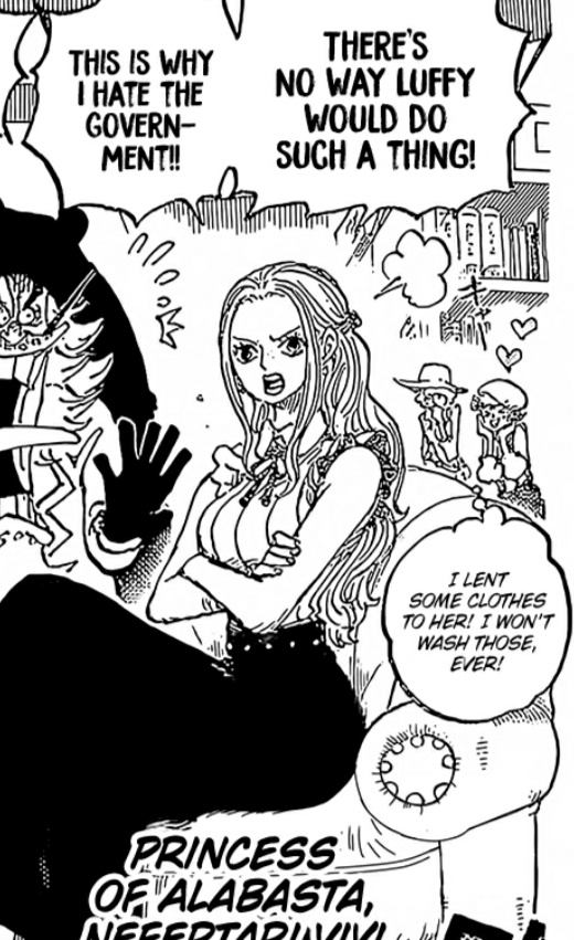namihug's tweet photo. #onepiece1074 SPOILERS BUT VIVI IS BACK AND SHE IS FINE AND ALIVE AND https://t.co/O1Dm0HrJC7