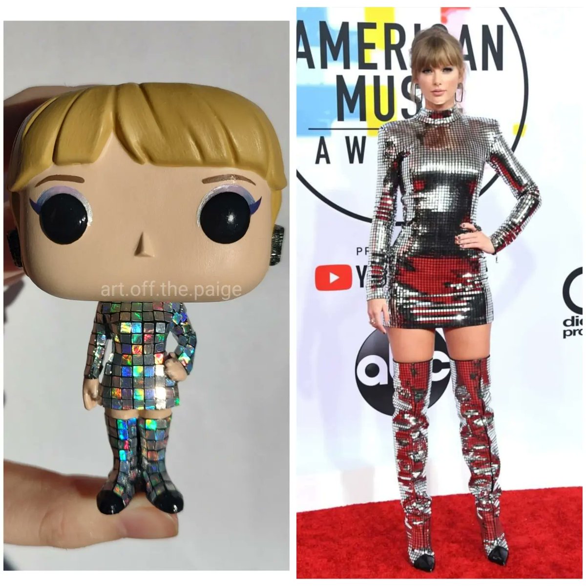 art.off.the.paige / Olivia on X: CUSTOM Taylor Swift Lover Cover Funko pop  💖 #taylor #