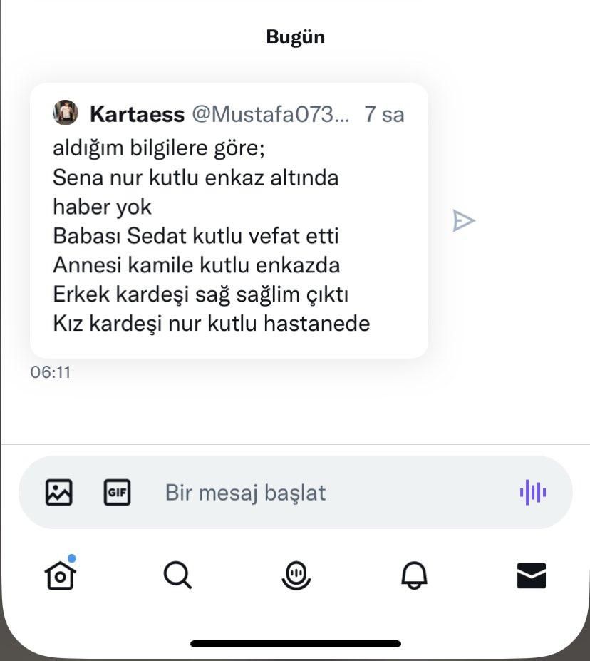 flzakmn1's tweet photo. @OmerGurlevikk @dilnlyda_ @xsbsahmt01 @zodiacsgirls @OguzhanUgur @haluklevent @AFADBaskanlik https://t.co/9Eox66oAzf