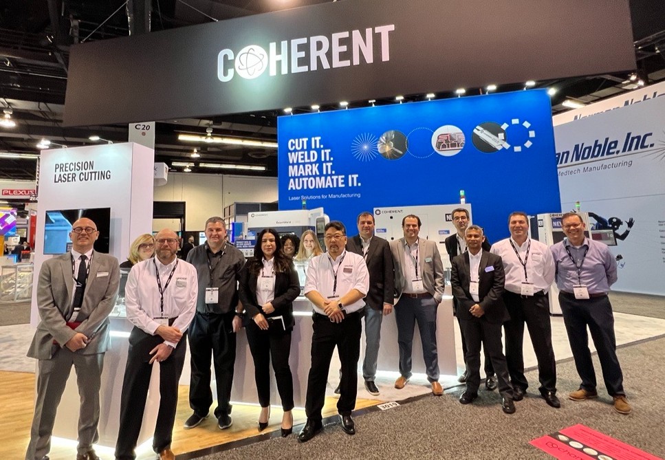 CoherentLaser's tweet image. Welcome to day 2 at #MDMWest!Meet our experts to talk about your manufacturing challenges and explore our booth to learn more about automation solutions in #medicaldevicemanufacturing.
Our team is looking forward to meeting you at booth #3019. 👋

#DiscoverEngineerBuild #IMEWest