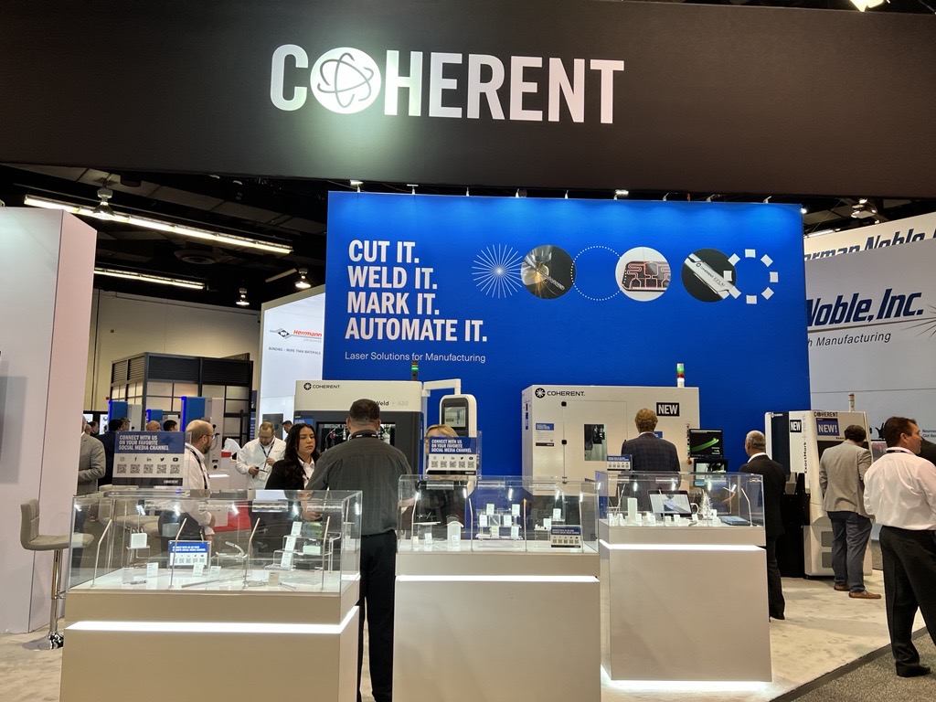 CoherentLaser's tweet image. Welcome to day 2 at #MDMWest!Meet our experts to talk about your manufacturing challenges and explore our booth to learn more about automation solutions in #medicaldevicemanufacturing.
Our team is looking forward to meeting you at booth #3019. 👋

#DiscoverEngineerBuild #IMEWest