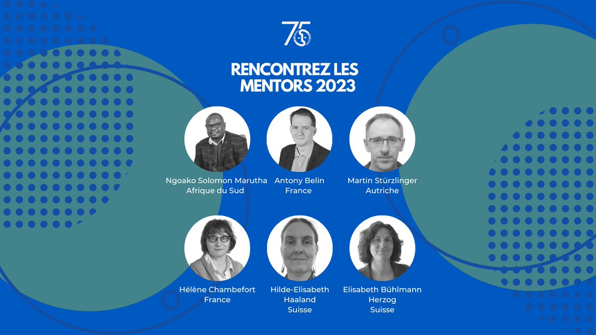 ICArchiv_NP's tweet photo. Connaissez-vous les #ICAMentors 2023❓

Nous présentons les professionnels des #archives sélectionnés comme mentors:

🔵Ngoako Solomon
🟢Antony Belin
🔵Martin Stürzlinger
🟢Hélène Chambefort
🔵Hilde-Elisabeth Haaland
🟢Elisabeth Bühlmann

Lisez leurs bios>>https://t.co/JU2MruH62D https://t.co/pbSh2WWu5j