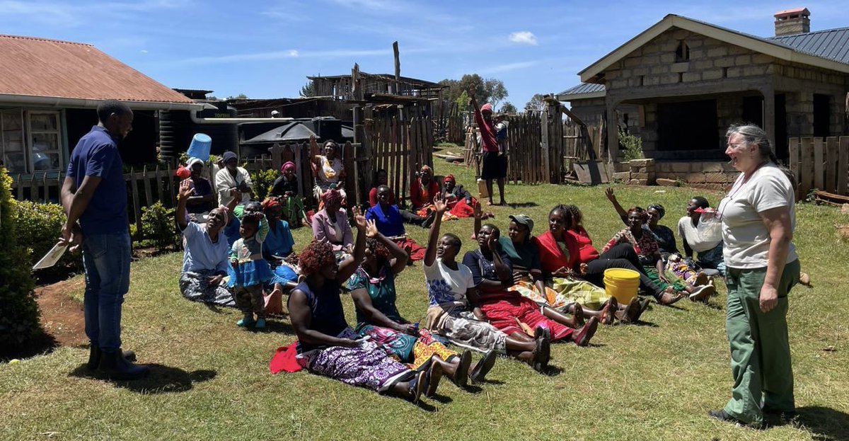 fhfcanada's tweet photo. Check out this uplifting post from Victoria Bowes about the success of the FHF Poultry Project. Including our new Swahili word for the day: kuku! 
https://t.co/6ZGgq8ldZT #peikenya2023 https://t.co/Dj9x1JuRL7