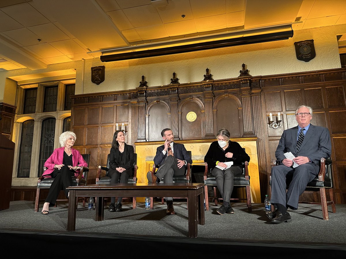 A truly transformative experience at the ⁦@aminattaforna⁩ @TheLannanCenter⁩ symposium with ⁦@drshow⁩ ⁦@JohnDonvan⁩ ⁦@ecgoligher⁩ Lydia Dugdale and Katalin Roth. ⁦