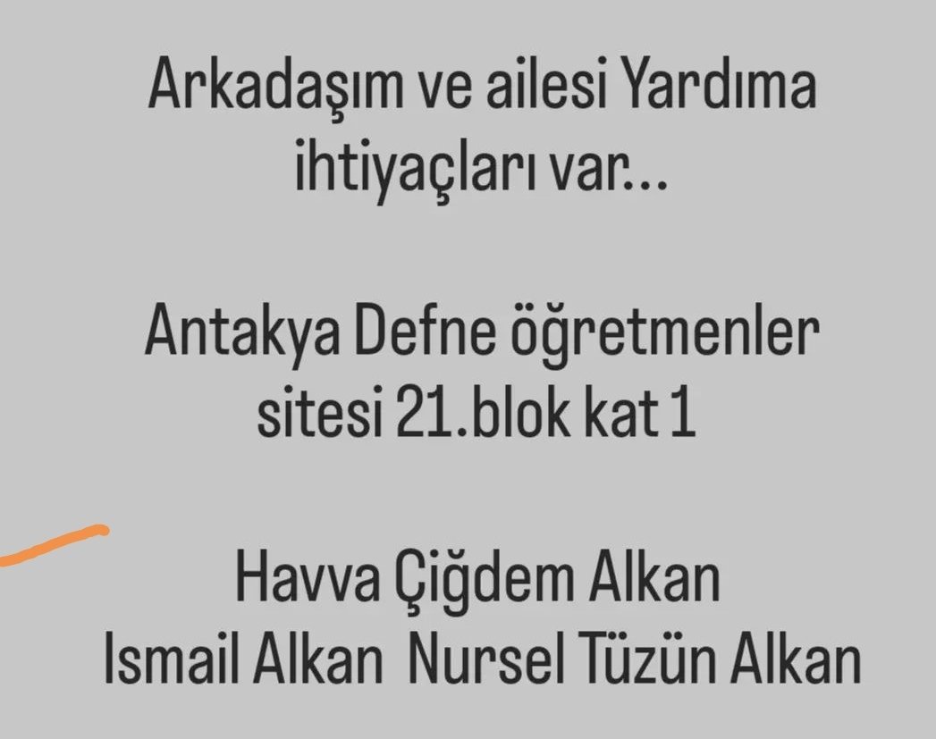 eda_zel's tweet photo. #antakya #HalukLevent #AhbapDernegi #BarısAtay
#OguzhanUgur #AFADhatay #AFADANTAKYA #Profdemirtas https://t.co/MQHJRAYK48