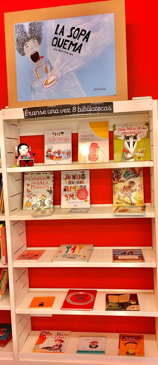 BRibaforada's tweet photo. Desde #BiblioCascante llega el 2ºcuento d #ÉranseUnaVez8Bibliotecas  #LaSopaQuema d @pabloalbo8  y #AndreLetria
#navarra #cuentacuentos #tallerescreativos #ribaforada #bibliotecaspúblicas 
@BiblioAblitas @BiblioAuzperri #BiblioTafalla @biblimendavia #BiblioSanAdrián @bibliron https://t.co/cjA232DmKF