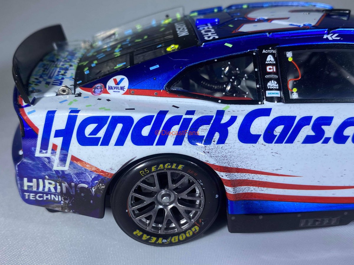 NASCAR DIECAST FANS on Twitter "REVIEW KyleLarsonRacin 2022 HendrickCars Auto Club Win LC!"