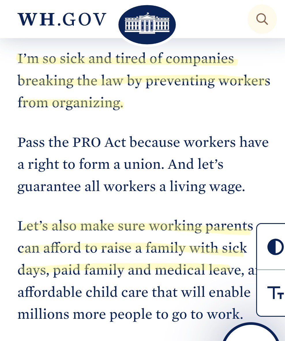 PushDemsLeft's tweet photo. The speech        /        The actions https://t.co/7R9GadYo01
