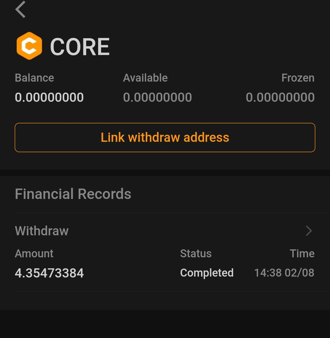 igbudu_maxwell's tweet photo. @_SatoshiBTCs @ojaydj @Coredao_Org I received nothing in my wallet https://t.co/N5SvkNDqi0