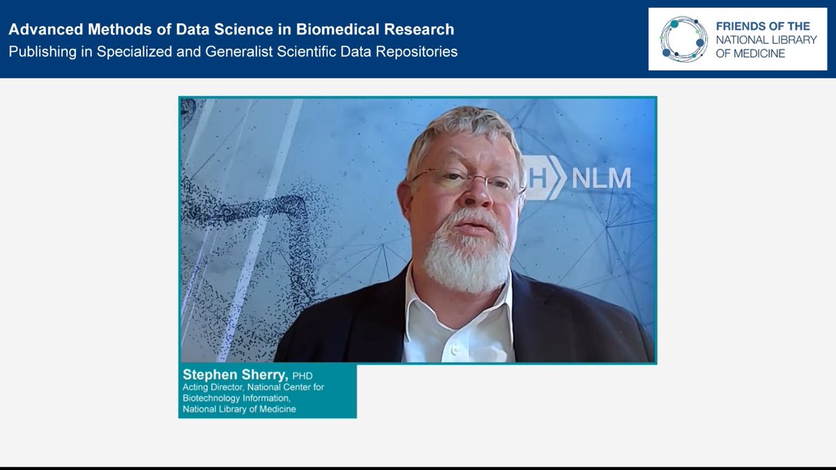 Beata On Twitter RT NCBI NCBI s Director Steve Sherry Presented A Plenary Talk 