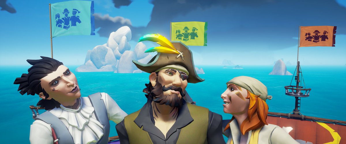 Friendship never ends! ☺️

On the eve of a new #SeaOfThievesCommunityDay

#SoTShot theme: Friendship
<a href="/SeaOfThieves/">Sea of Thieves</a>