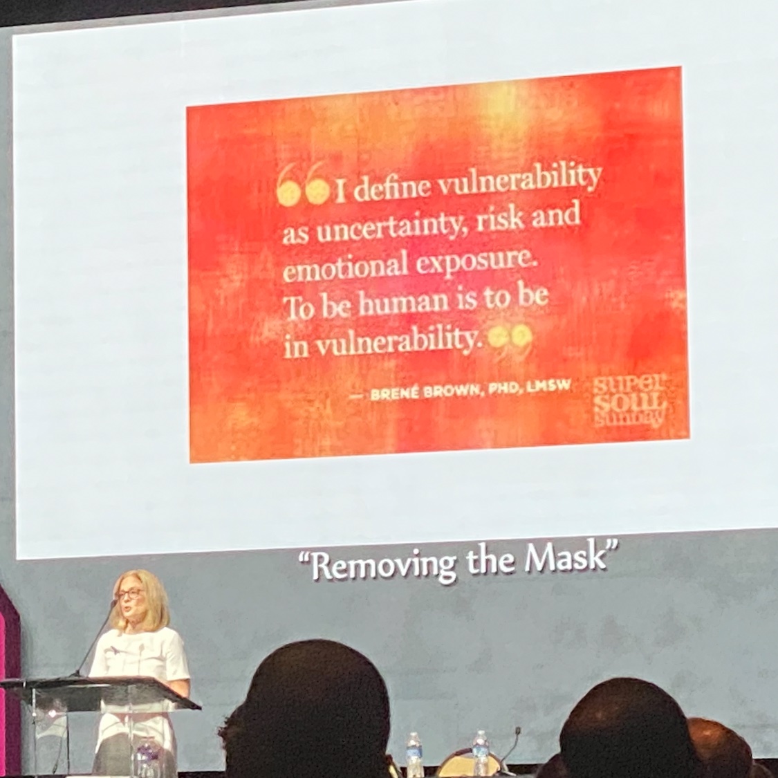 Very powerful and culture-shifting AAS presidential address by Dr. @lubitz_carrie.    Inspired by her authenticity and vulnerability in discussing physicians’ #mentalhealth. It’s more than ok to ask for help. Check in often. You’re not alone. 

#ASC2023 #culturechange