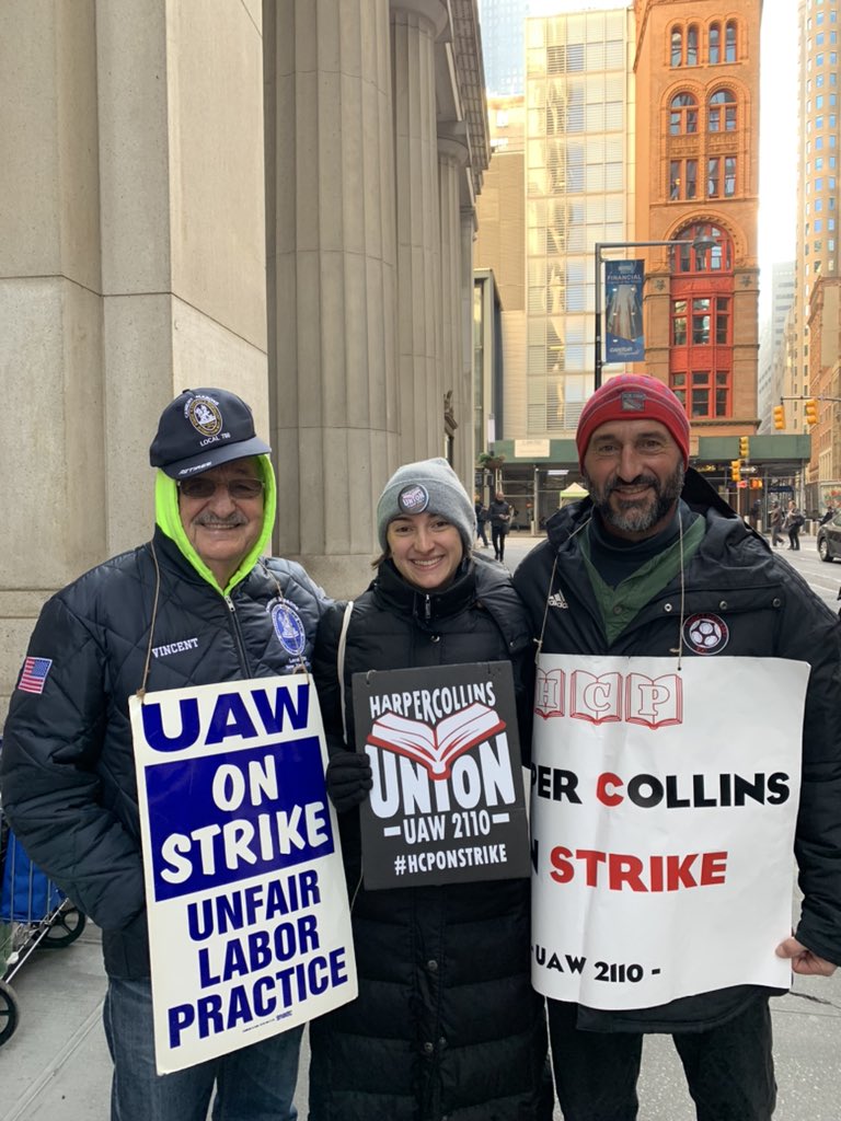 Day 65: My Nonno and Dad made it to the picket line today! Three generations of union members ✨#hcponstrike