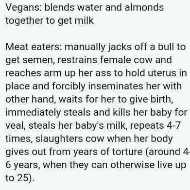 Vegans are so extreme...

#Februdairy 🥛