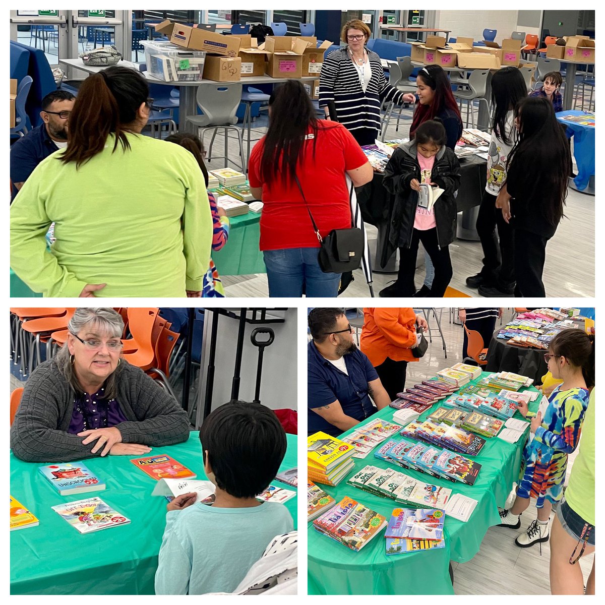 ✅ Spreading a love of reading ✅ Creating lifelong readers ✅ Building students’ home libraries ✅ Fun family time It was a night of genre tasting and book giveaways for @SAISD families at Burbank HS! @SAISDLibraries #saisdfamilia