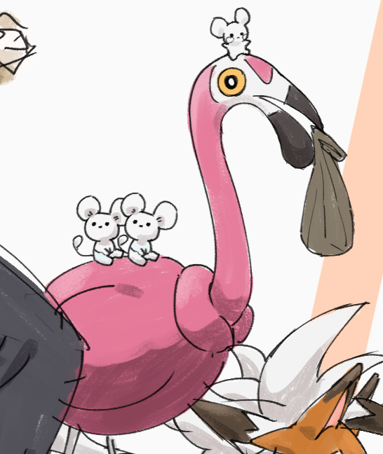 「ふと思いついちゃったのをガッサガッサと……完成させる気はないけど。 」|flcc（ふりかけ）のイラスト