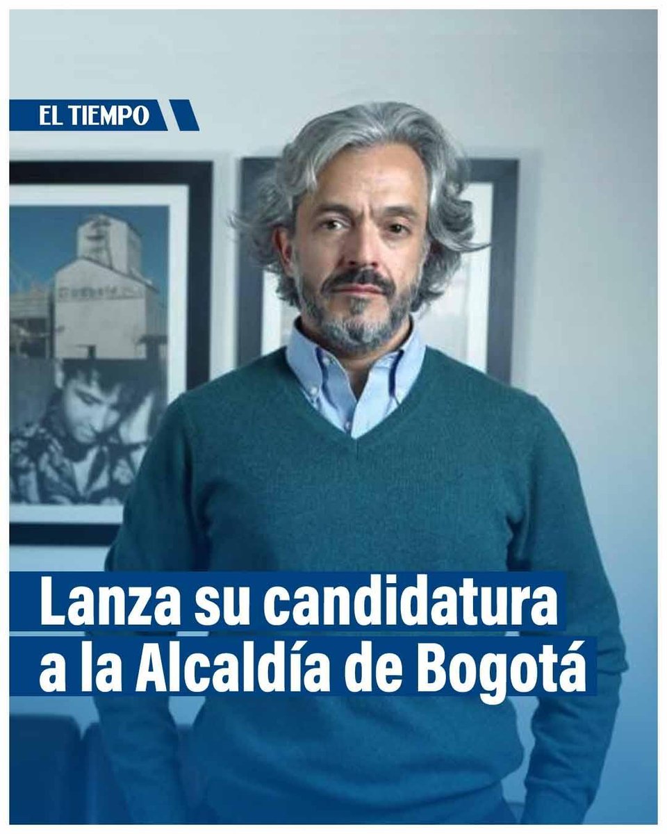 ELTIEMPO's tweet photo. 🔴 Juan Daniel Oviedo lanza su candidatura a la Alcaldía de Bogotá.

Este martes, el exdirector del Dane, Juan Daniel Oviedo, oficializó su candidatura a la Alcaldía de Bogotá. Entérese ► https://t.co/31h9VMcxXB https://t.co/2MhEk99HEh