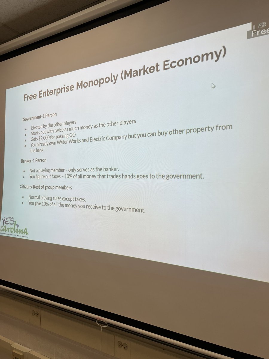 Economy-opoly in Entrepreneurship class today! <a href="/AndrewHS_d230/">Victor J. Andrew High School</a> @CathyWojcik