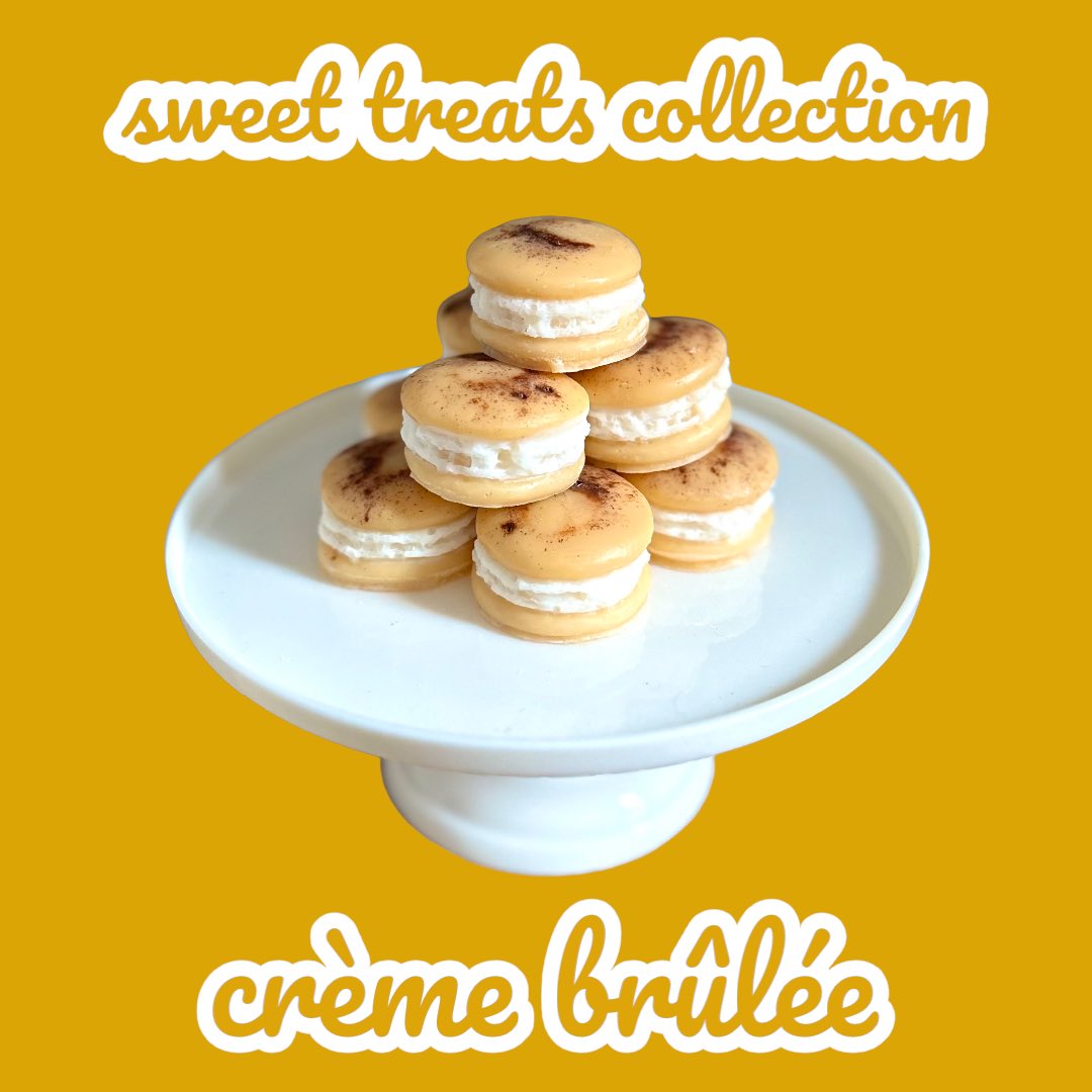 PrettyOKCandles's tweet photo. https://t.co/aemL0N8mTP

These macaron melts are cute, whimsical, &amp; they smell like a fairytale grandmother’s kitchen. 

Check out all four scents and help me welcome them to the pretty okay world 💞🍫🍪

#candles #macarons #baking #cute #aesthetic #yummy #chocolate https://t.co/1bX0KmWjes