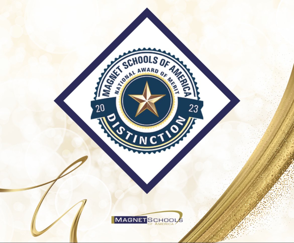 MagnetatDrew's tweet photo. We are excited to announce that @Drew_AISD is a recipient of Merit Schools of Distinction Award for 2023 from @MagnetSchlsMSA! Hard work pays off!!! #MagnetSchoolsofDistinction #badgersinnovate https://t.co/O41b0Ucmf7