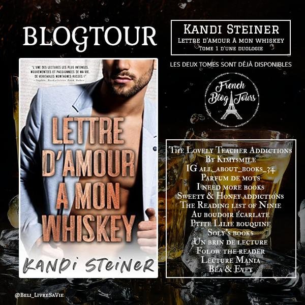 TheLovelyTeach's tweet photo. #BlogTour Dès demain, les French Blog Tours vous font découvrir une saga dont les deux 1er tomes sont disponibles. On se retrouve donc pour Lettre d'amour à mon whiskey de @KandiSteiner
Broché https://t.co/lbW8ZjWAEd
Ebook https://t.co/isje8qLh9T
#blogger #frenchblogtour https://t.co/BMBhuHflBy