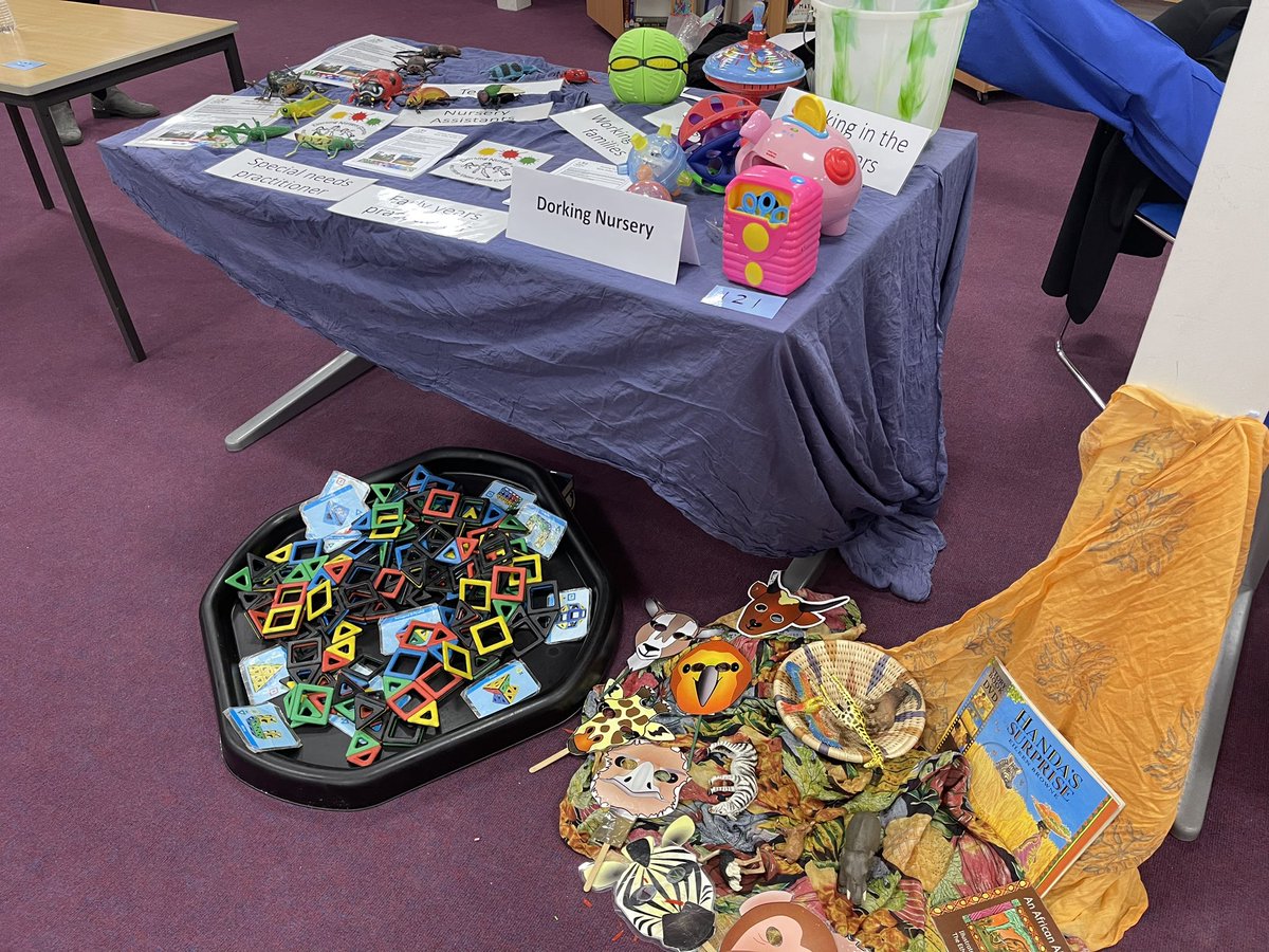 Proud to be supporting The <a href="/ashcombe/">tsugumi ashcombe</a>  Careers Fair this evening! Trying to inspire early years practitioners of the future! #wearedorking #dorkingnurseryschool