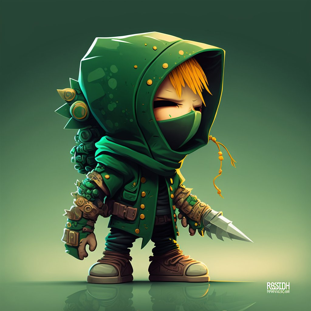 buzzbuildersSMM's tweet image. Character Release 6:

🌳A visionary vigilante, the futuristic nature rogue blends cutting-edge technology with a deep respect for the natural world. Inspired by the legendary Robin Hood, they use their high-tech tools to defend the forests and all its creatures.

Weapon: Dagger