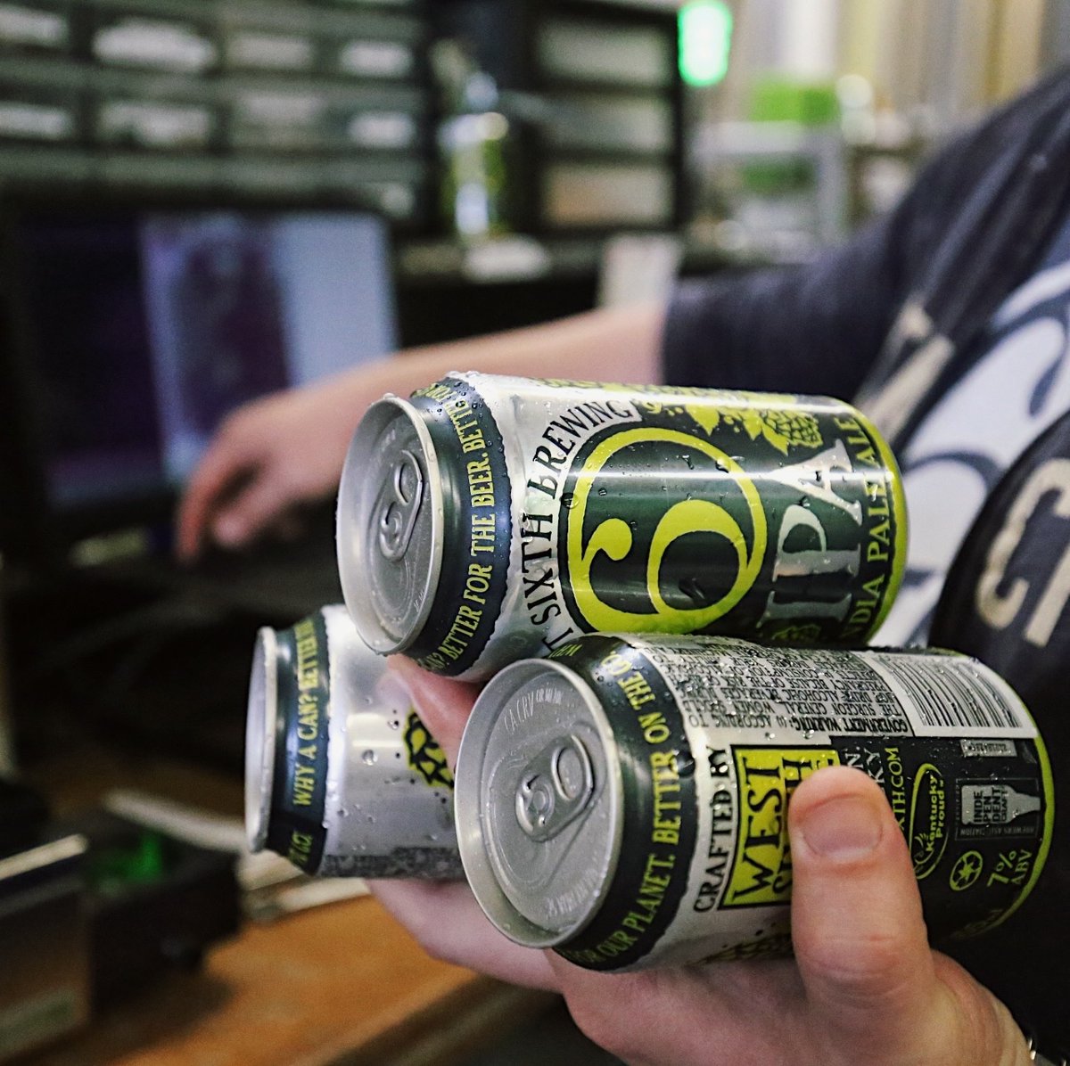 WestSixth's tweet photo. Can it, check it, pack it, ship it - that’s the IPA way. Get ya some cans of our fav this #FlagshipFebruary https://t.co/buAV7RsaKa