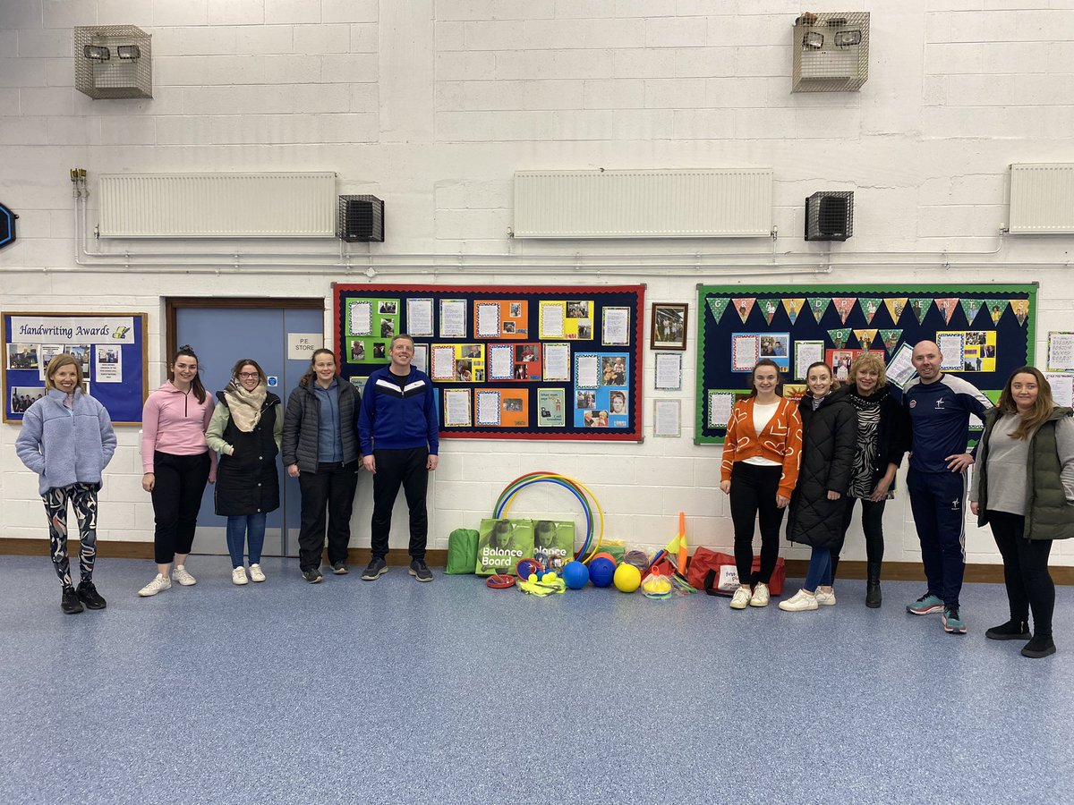 Big thank you to the staff of Ballymore Eustace NS for taking part in todays coaching workshop in conjunction with <a href="/MarkFitzy14/">Mark Fitzharris</a> &amp; <a href="/KildareSP/">Kildare Sports Partnership</a> who presented physical literacy equipment to the school <a href="/bme_gaa/">Ballymore EustaceGAA</a> <a href="/KildareGAA/">Kildare GAA</a> <a href="/gaaleinster/">Leinster GAA</a> <a href="/KildareGaaCandG/">Kildare GAA Coaching & Games</a>