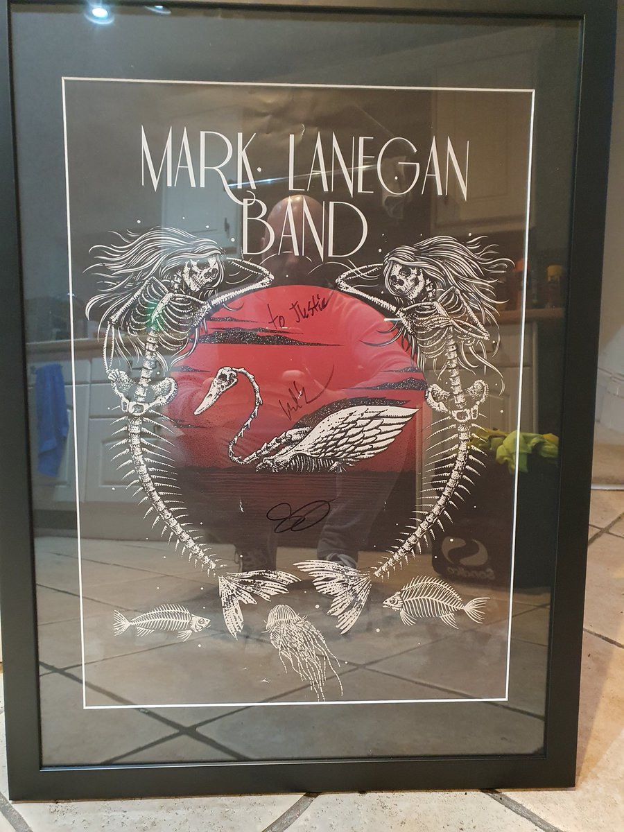 tisjusproperty's tweet photo. Almost a year since @marklanegan passed. These will duly be hung in his reverence. https://t.co/UQyZQxK9GA