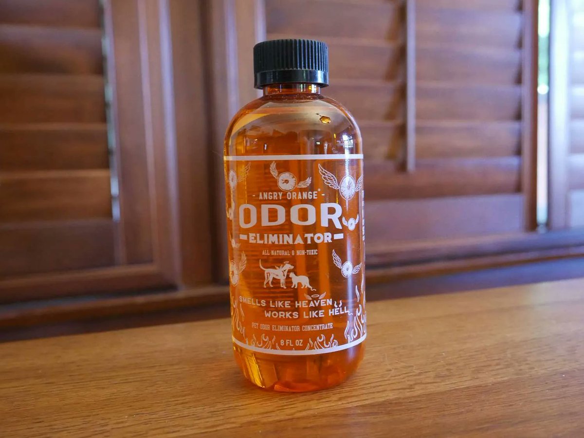 I was looking for a product to remove smoking odors and came across this. It looks pretty good for pet odors. Haven't used it. Have you?

Angry Orange Pet Odor Eliminator Review buff.ly/3HAlQWV #angryorange ##petodors