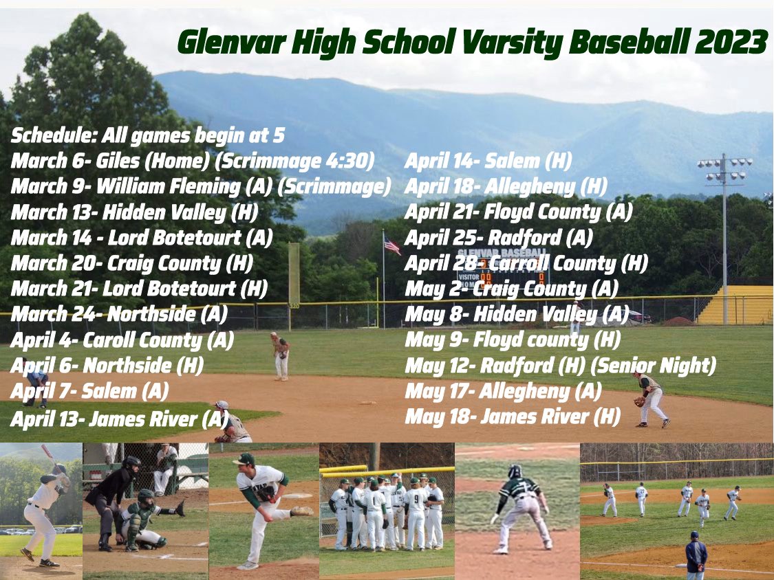 As the season rapidly approaches, here is our schedule for the 2023 Spring season! #highlanderball