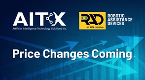 stockzeus's tweet photo. $AITX AITX and Robotic Assistance Devices Announces Price Changes for Some Security Robots
#WednesdayWisdom @AITXRAD @SteveReinharz
@frontpagestocks @ProPennyPicks @SCStocks #RT
https://t.co/7Pqg40vBgB https://t.co/DFNvjpiHke