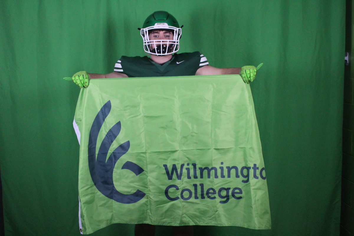 I’m 1000% committed to <a href="/DubC_Football/">Wilmington Football</a> 🟢⚪️ Can’t wait to get to work! <a href="/CoachFilli/">Corey Fillipovich</a> <a href="/CoachSkibba/">Lucas Skibba</a>