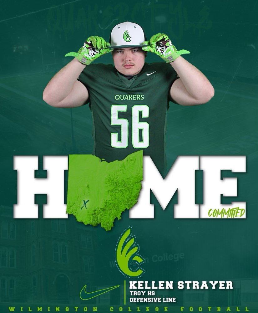 Kellen_strayer's tweet photo. I’m 1000% committed to @DubC_Football 🟢⚪️ Can’t wait to get to work! @CoachFilli @CoachSkibba https://t.co/0Nd0AAZ3mF