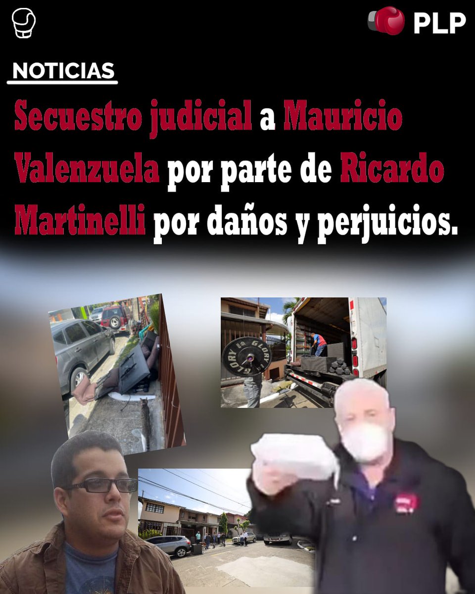 punchlinepanama's tweet photo. Realizan secuestro judicial contra bienes de Mauricio Valenzuela por daños y perjuicios contra el expresidente @rmartinelli, relacionados con delitos de calumna e injuria. https://t.co/NYE09wGlHS