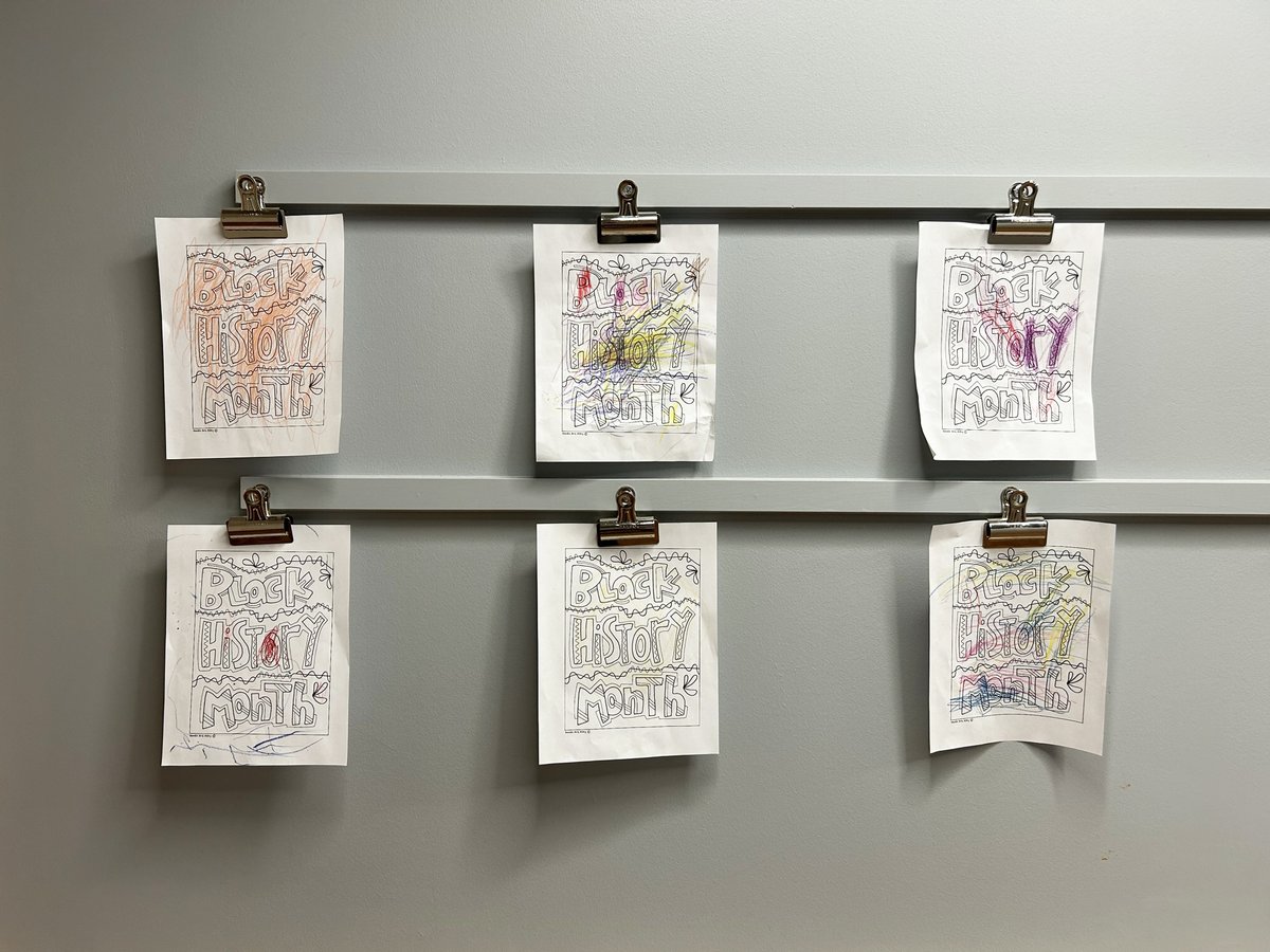 Our educators have been celebrating Black History Month in the classroom all month. Our Pink Panthers classroom has been highlighting a different person from Black history every day, and we loved seeing this artwork created by our Green Sea Turtles class.

#BlackHistoryMonth