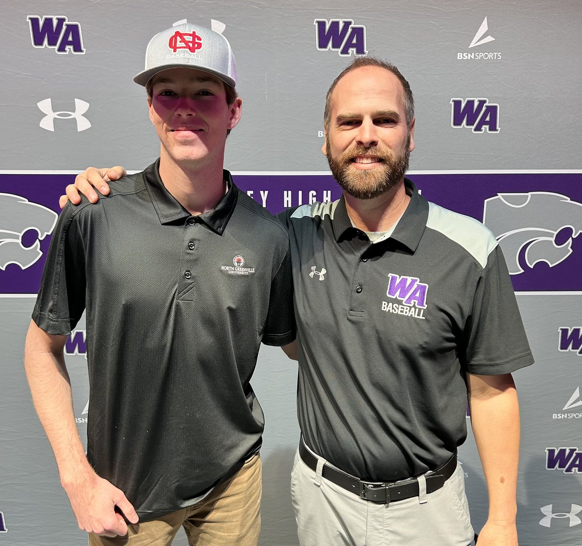 WAHS_Baseball's tweet photo. Congratulations to senior Dylan Denton on signing with national baseball champion North Greenville University today! Our program is so proud of him and his leadership! The Crusaders are getting an amazing person and student-athlete!! #4Fipps #WAproud @dylandenton8 @NGUBaseball https://t.co/Hmw0iQfrfK