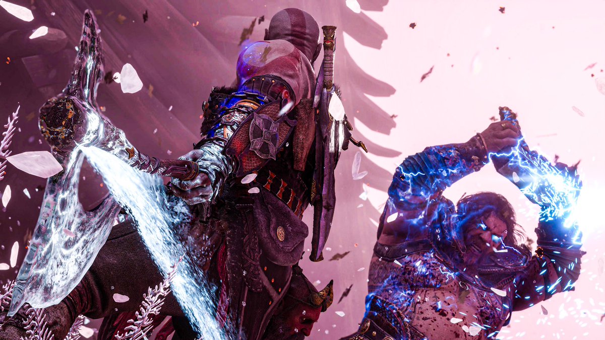 sirevanztheduke's tweet image. Battle of the Gods ❄️🆚⚡️

#MacroWednesday
#GodofWarRagnarok