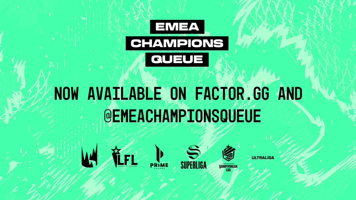 START SPREADING THE NEWS 📰...This account is officially up and running! 🎉

🤖 - Automated posts for all EMEA CQ Games
🛠️ - Full <a href="/EsportsFactor/">Factor.gg</a> streaming hub support
🎬 - Stream viewpoints for players &amp; co-streamers

Thank you to the <a href="/LEC/">LEC</a> &amp; <a href="/Astorio_/">Alex van Schoonhoven</a> for all the support!