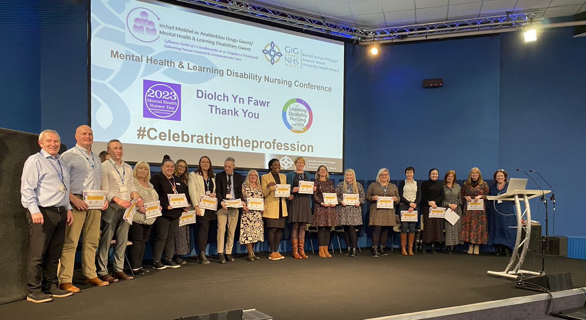 What a privilege to have chaired this fantastic conference from the Mental Health &amp; Learning Disabilities Division. Fantastic to see the excellent work taking place #Celebratingtheprofessio <a href="/mabesforkings/">Michelle Forkings</a> <a href="/carroll130/">Carroll ridle</a> <a href="/CEOabuhb/">Nicola Prygodzicz</a>