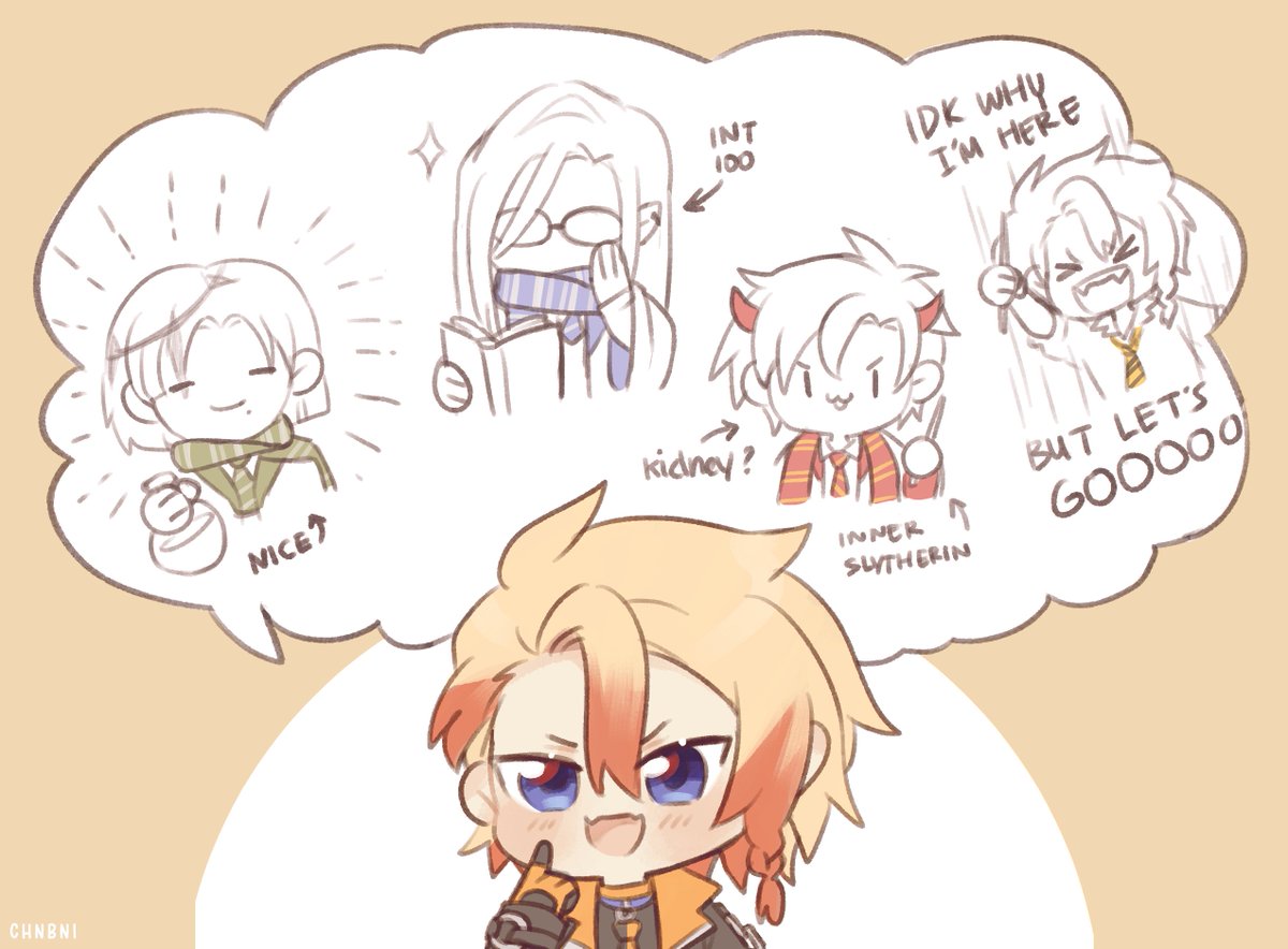 chnbni's tweet image. I can never ever thank Axel enough for this  🥹 omw to add &quot;sorting hat&quot; to his list of titles ✍
#TakeASyriosLook #ArtXel