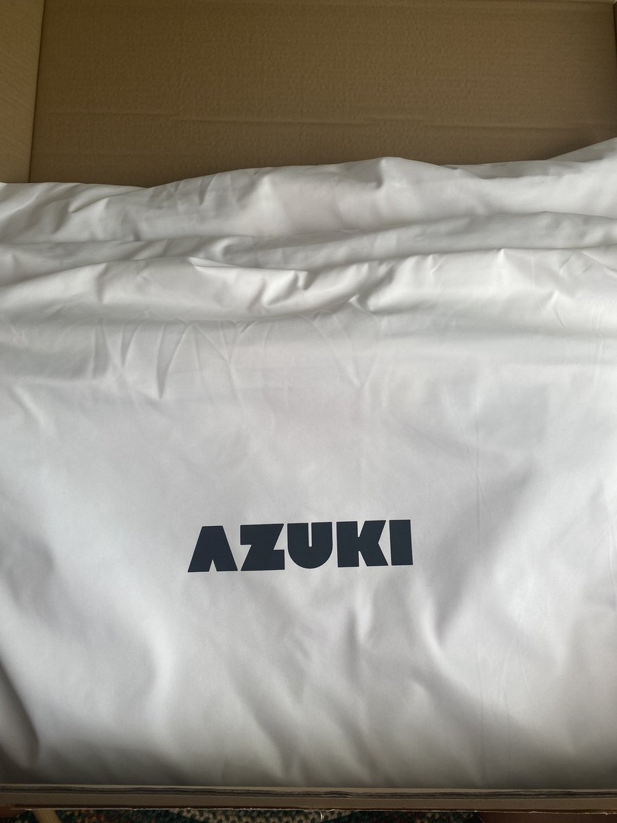 ThisIsJoules's tweet photo. Look what just came in the mail @AzukiOfficial #twintigerjacket https://t.co/xA7fYJStAG