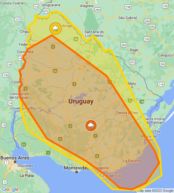 Inumet_'s tweet photo. Alerta naranja por Tormentas fuertes
Se actualizará a las 15:30 o ante cambios significativos

Más info: https://t.co/gh666ZvhFI https://t.co/bdHaHuEyoZ