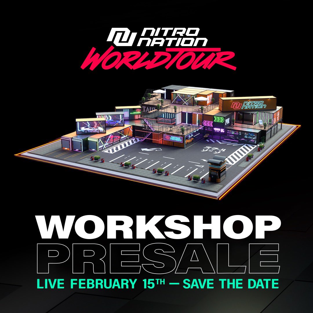 🔥 Fire up those engines &amp; save the date!

🗓️  Our official Founders Edition Workshop presale date is on February 15th 2023.

🧵 Want some Founders Rewards? Read below to learn how to earn!!